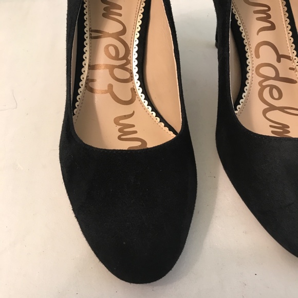 Sam Edelman Elise black suede shoes - Picture 2 of 16